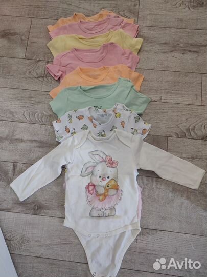 Боди для девочки 86-92