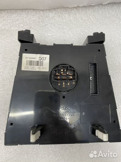 Блок управления климат-контролем Hyundai Elantra M