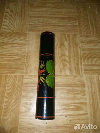 Пенал школьный ссср. хохлома