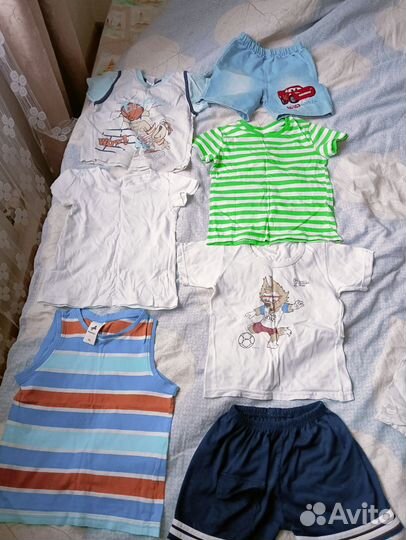 Вещи пакетом на мальчика от 98-104