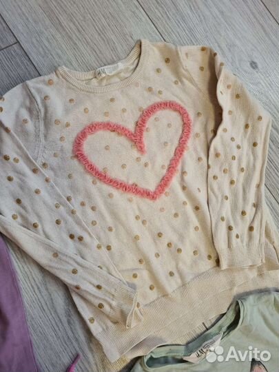 Пакет вещей на девочку 110-116 см