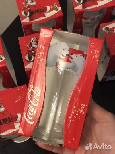 Коллекционный стакан coca cola, кока кола