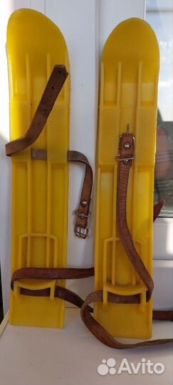 Лыжи детские мини СССР