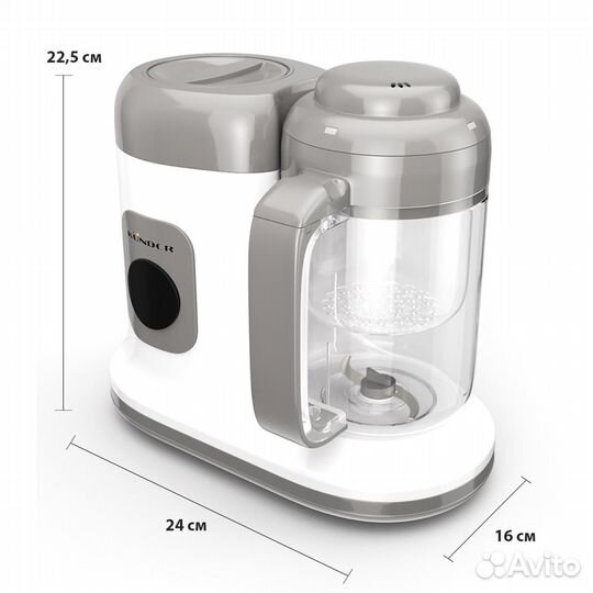 Пароварка-блендер kunder FSJ-002