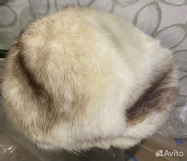Шапка норковая женская