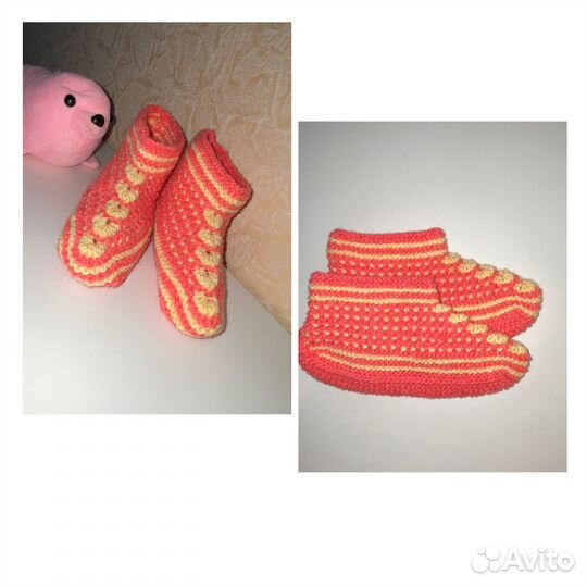 Носки вязаные ручной работы