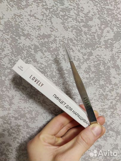 Ресницы для наращивания, le mat, lovely пинцет