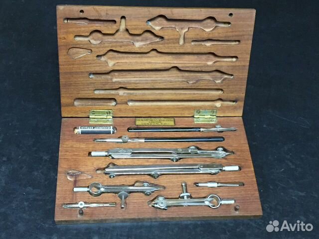 Старинная готовальня. Англия