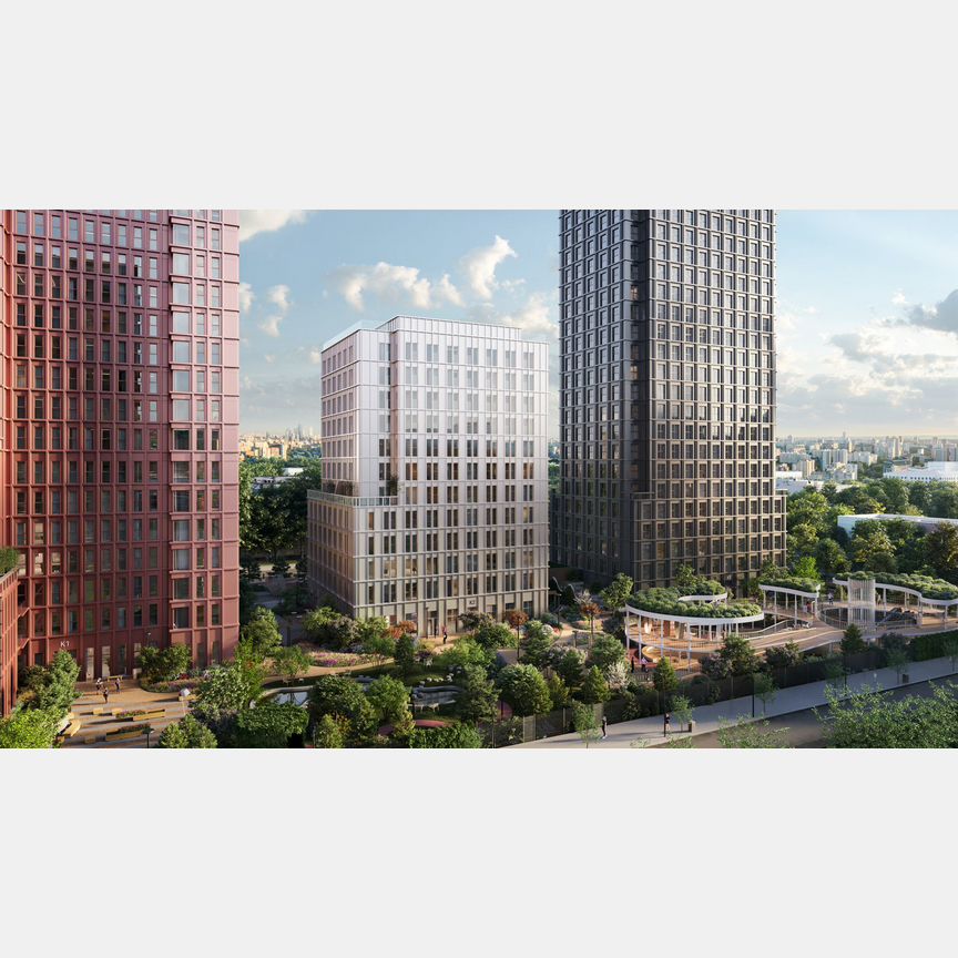 2-к. квартира, 53,4 м², 10/44 эт.