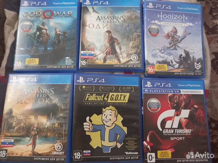 Игры для приставок ps4