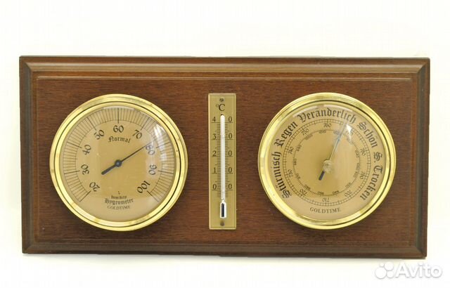 Винтажные барометр термометр гигрометр Германия