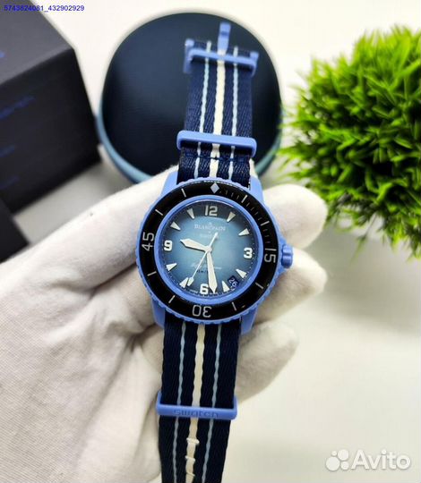 Часы Swatch blancpain Atlantic ocean (Арт.31148)