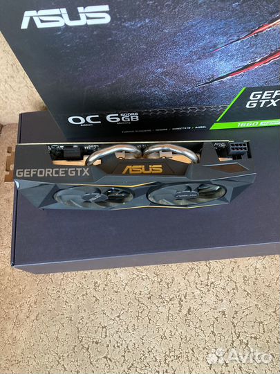 Видеокарта asus gtx 1660 super 6gb