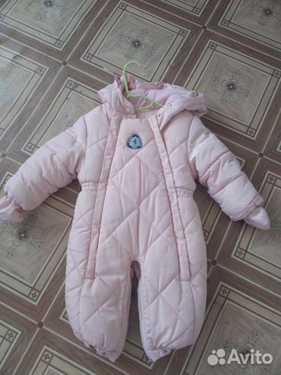 Зимний комбинезон для девочки