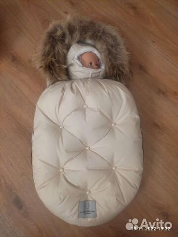 Зимний конверт в коляску