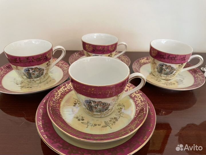 Часть кофейного сервиза Гейши SEP