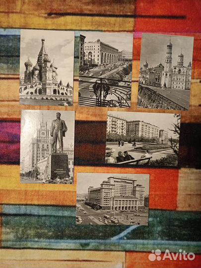 Открытки СССР, Москва набор 20 шт, 1962 г