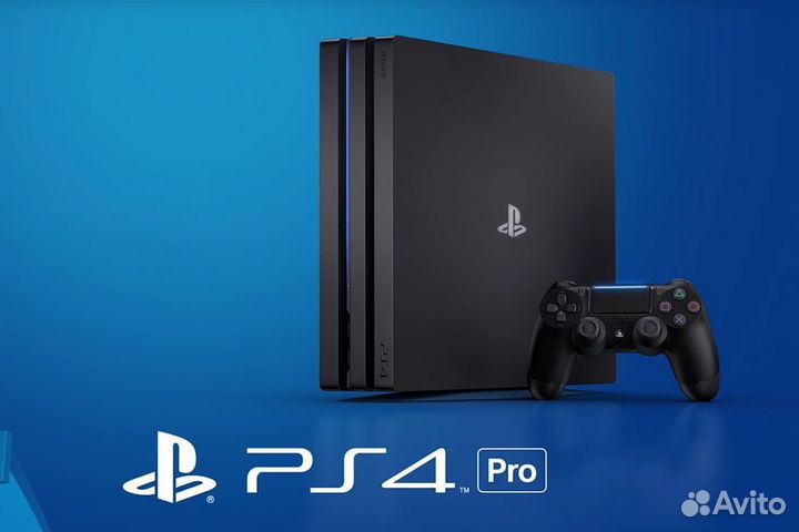 Аренда Sony Playstation 4 Pro, без залога