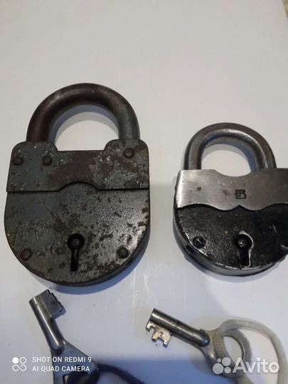 Дверные замки навесные СССР