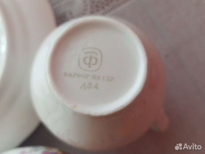 Фарфоровая посуда из гдр