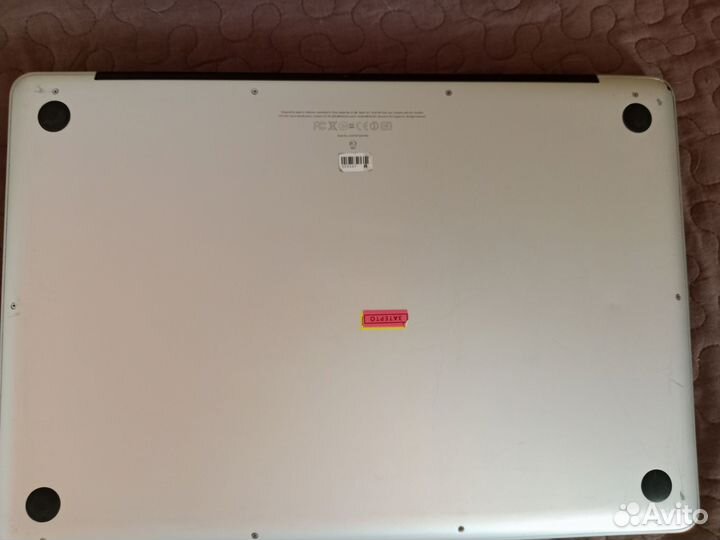 Модель: Apple MacBook Pro A1286 Mid2010