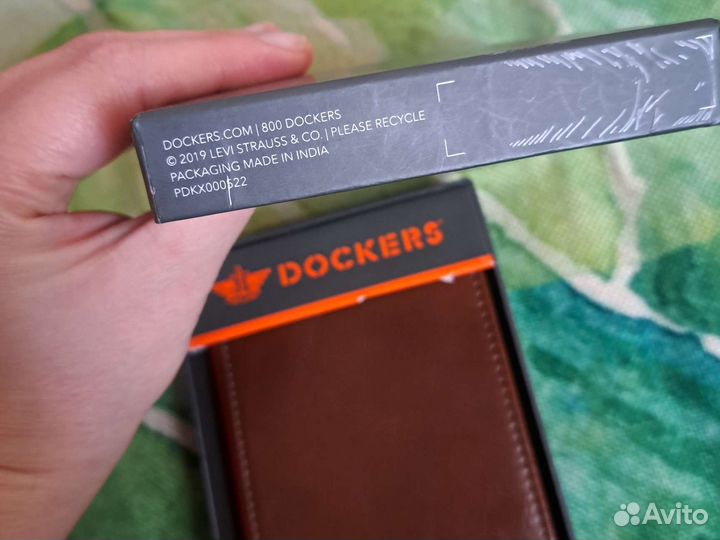 Новый мужской кошелёк Dockers