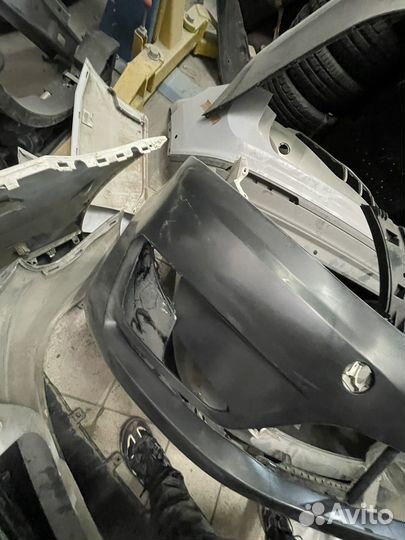 Бампер передний kia rio