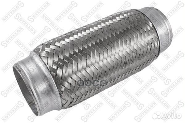 Гофра глушителя 3-х слойная 64X200
