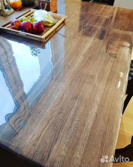 Скатерть Гибкое стекло 125*100