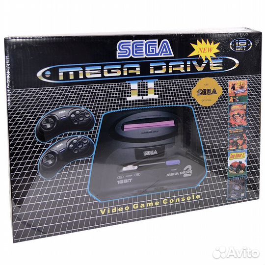 Игровая приставка sega Mega Drive 2