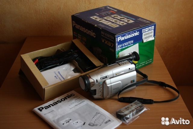 Видеокамера касетная Panasonic NV-VX87EN.-99года