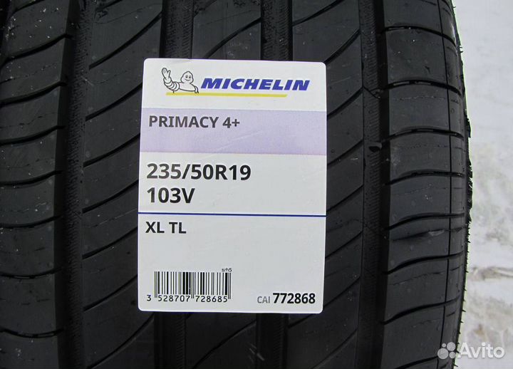 Michelin Primacy 4+ 235/50 R19