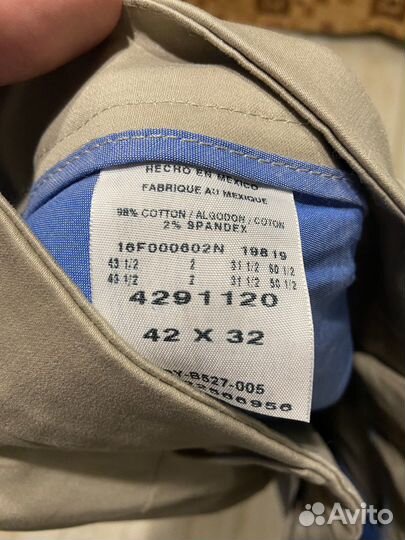 Новые брюки Lee made in Mexico