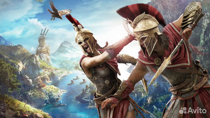 Assassins Creed Odyssey \ Одиссей диск для PS4