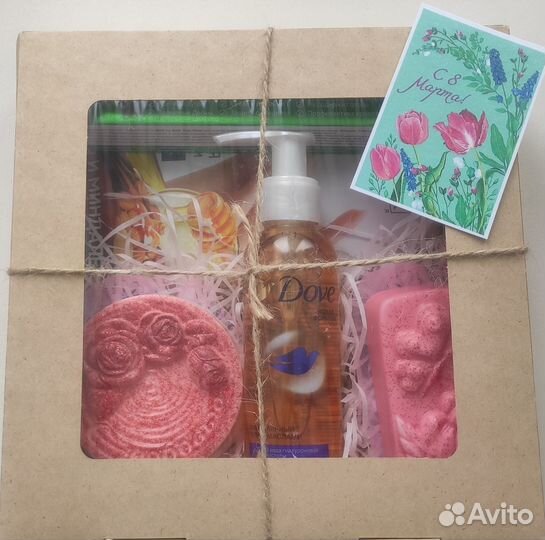 Подарочные наборы к 8 марта, др(мыло, конфеты)