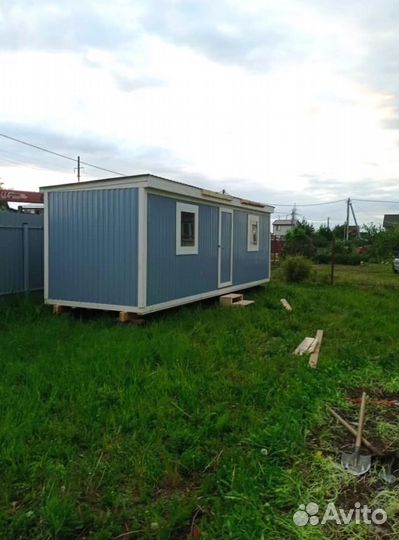 Бытовка в наличии. Готовый хозблок