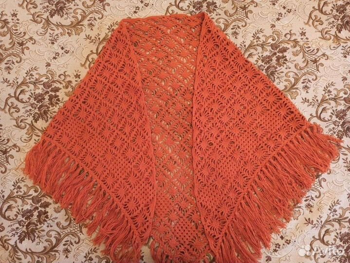 Вязаная косынка