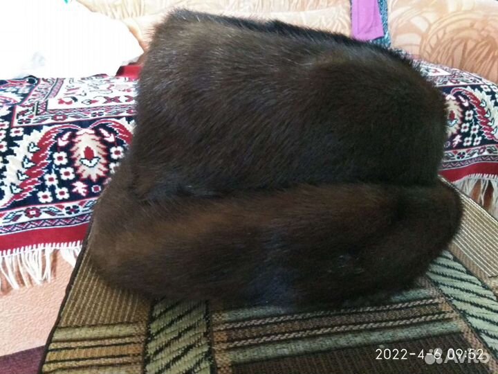 Шапка норковая женская