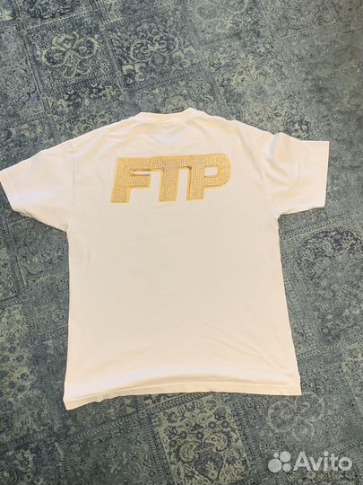 Футболка FTP Bling Logo Tee(White)