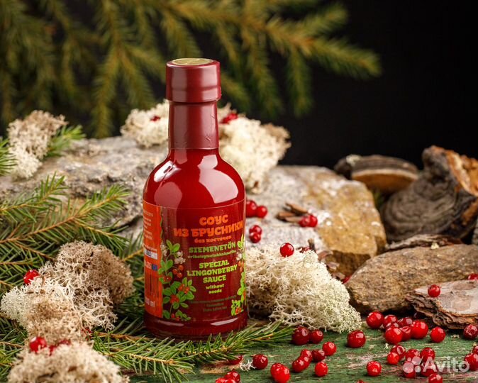 Соус, морсы морошка черника брусника 200мл\500мл