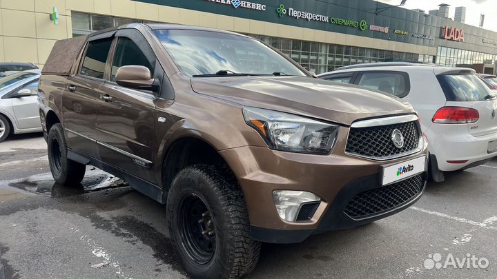 SsangYong Actyon Sports 2.0 AT, 2013, 205 000 км