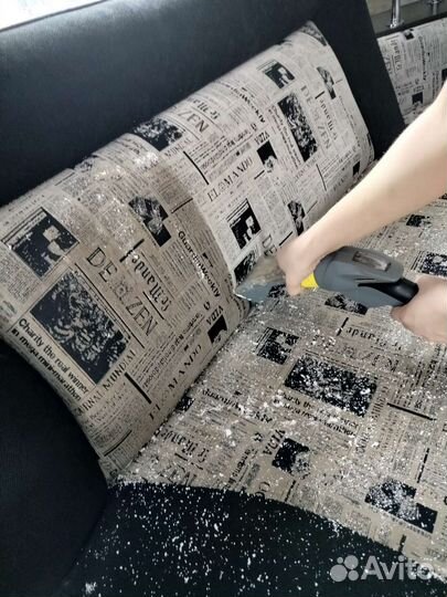 Химчистка углового дивана