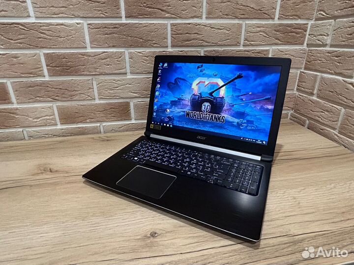 Геймерский ноутбук acer aspire 7 A715-71G-58YJ