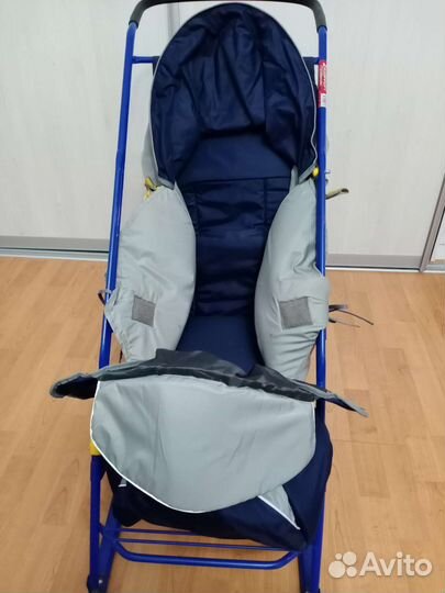 Детские санки коляска бу