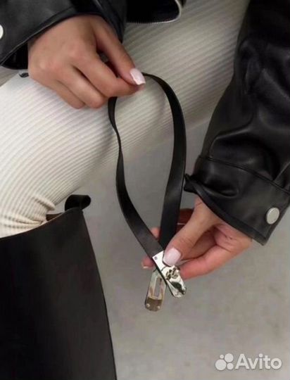 Сапоги трубы Hermes широкие женские качество