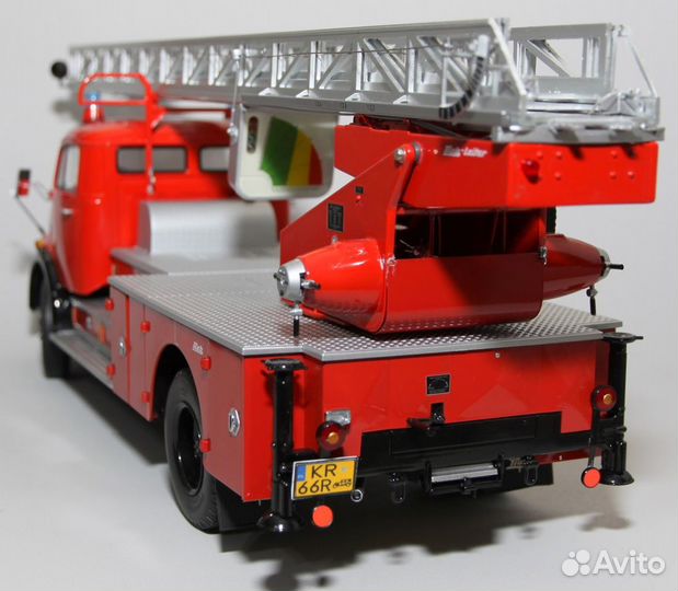 Мерседес Mercedes L322 1966 Пожарный Schuco 1 18