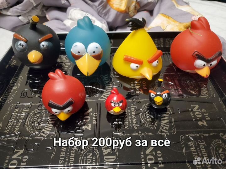 Ам ням, энгри бердс набор детских игрушек