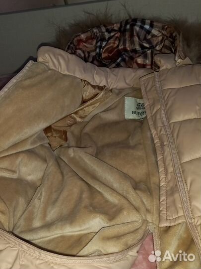 Зимний детский комбинезон