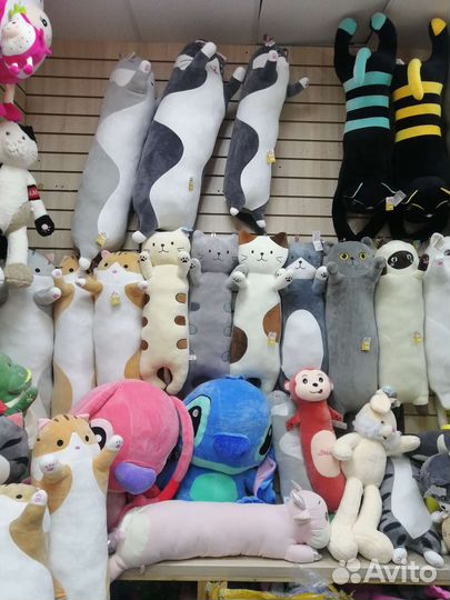 Кот Батон, авокадо, акула, единорог, стич и др