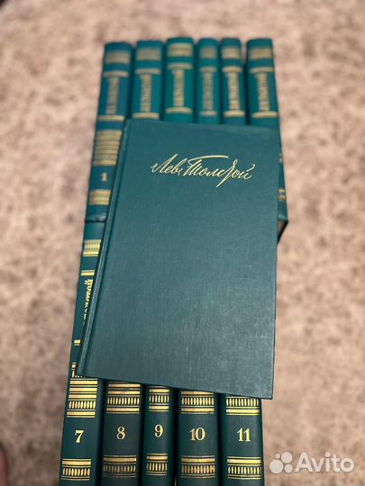 Лев Толстой собрание сочинений в 12 томах
